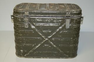 Vintage 1974 Wyott Corp Us Military Heavy Duty Insulated Field Mess Food Storage
