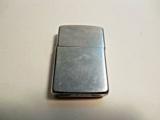 Vintage 1988 Zippo Lighter Classic Street Silver Marked: Iv
