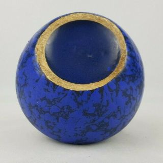 Vintage 60s - 70 ' s ES KERAMIK (Emons Sohne) Blue Vase West German Pottery Fat Lava 6