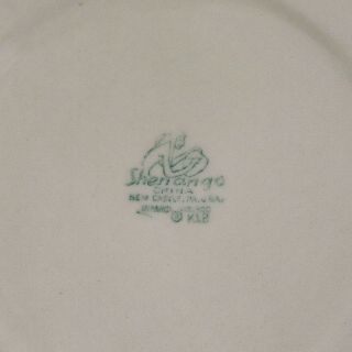 1950s Racquet Club Palm Springs Vintage Dinner Cake Plate Charger Shenango 11¼ 