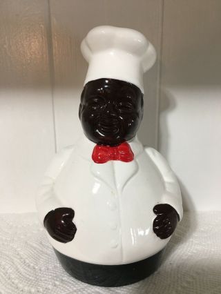 Vintage Uncle Moses Chef Pappy Utensil/ Bud Vase Holder Ceramic