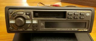 Alpine Car Stereo Tda 7552 Cassette Player Deck Dash Radio Vintage