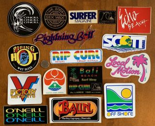 Surfing Stickers 80 