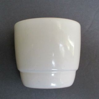 Vintage Heath Ceramics White Custard Cup