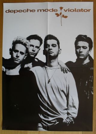 Depeche Mode Violator Vintage Poster