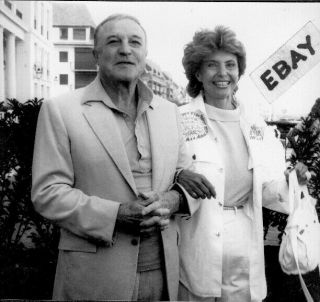 Gene Kelly & Cyd Charisse Vintage Photo At The Cannes Film Festival In 1982
