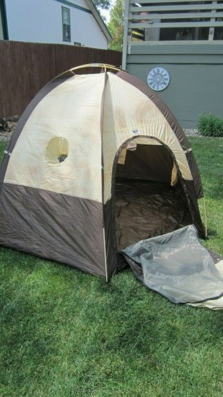 Vintage Condor 3 - Man Tent With Rain Fly And Case