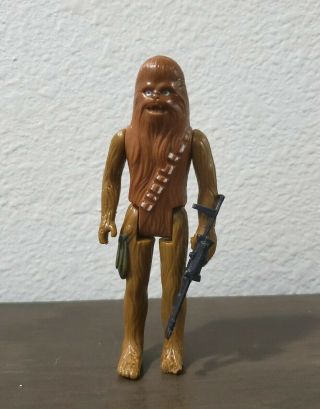 Vintage Star Wars 1977 First 12 Chewbacca Loose Figure Complete Foot