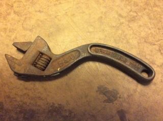 Vintage Bemis & Call Co.  8” Adjustable Curved Wrench