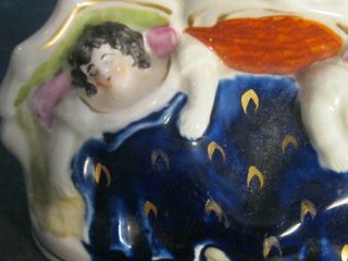 Vintage Staffordshire Guardian Angels and Sleeping Royal Children 2
