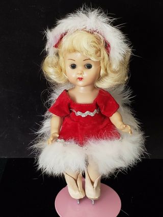 Vtg Vogue Ginny 50 Ice Skater Outfit On Ml Walker Doll