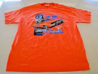 Dukes Of Hazzard Vintage T - Shirt Confederate General Lee Fan Club Dodge Charger