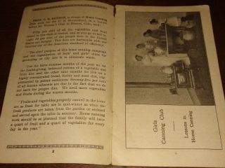 PRESSURE COOKER CO.  Denver Colorado Canning Book Booklet Vintage Old 3