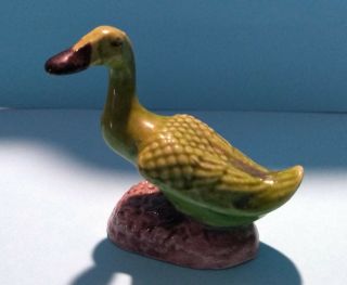 Vintage Chinese Mud Duck (Green) 3