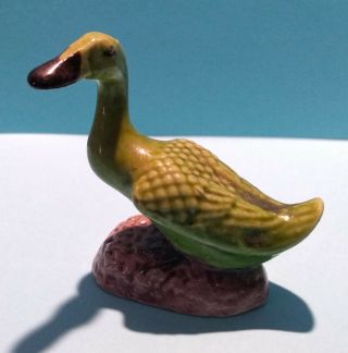Vintage Chinese Mud Duck (Green) 4