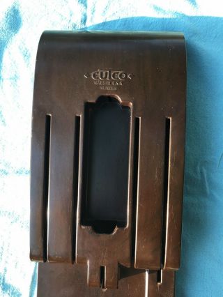 Vintage Bakelite Cutco 6 Knife Utensil Holder Wall Rack Drawer Storage Tray
