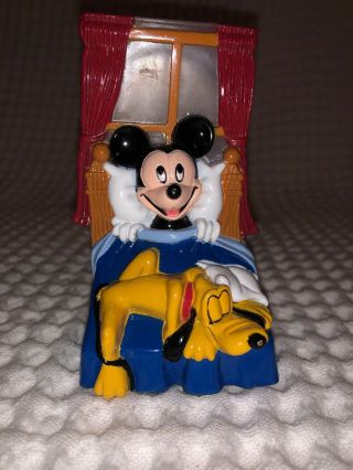 Vintage Walt Disney Company Mickey Mouse Pluto Bedtime Night Light