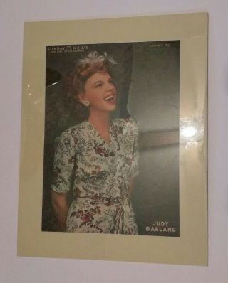 Vintage Print Judy Garland 1941 Picture