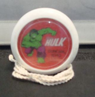 Vintage 1978 Duncan Marvel Comics " The Incredible Hulk " Yo - Yo String