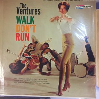 Rare Vintage Vinyl Lp - The Ventures - Walk Don 