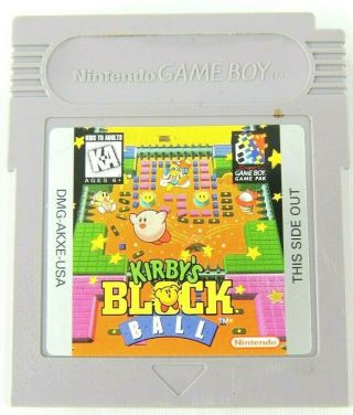 Vintage Nintendo Game Kirby 