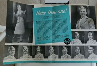 Vintage 1930s Santa Fe Scout Train Courier Nurses Booklet Brochure 3