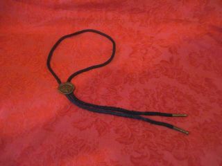 Vintage Royal Rangers Bolo Tie Blue From Mexico