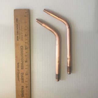 Vintage Meco Aviator Jet Torch Tips Size 2 Meco And Size 3 By Goss