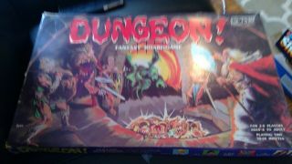 Vintage 1980/1981 Tsr The Game Wizards Dungeon Fantasy Board Game Rpg & D&d
