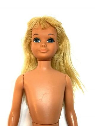 Nude Ooak Barbie Doll Mattel Vintage 1971 Sun Set Malibu Skipper Doll