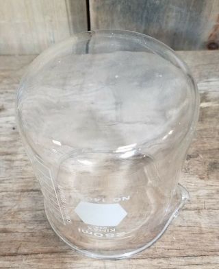 Vintage KIMAX 250 ml Glass Beaker No.  4000 With Spout Made in USA 5