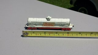 Vintage Metal Tootsie Toy Bordens Milk Tank Car Railroad Train Boxcar