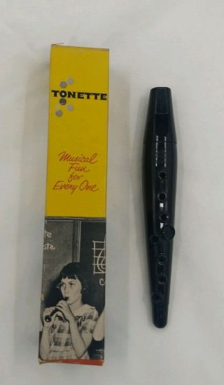 The Swanson Tonette Instrument Recorder Flute Vintage 1940/50s With Box