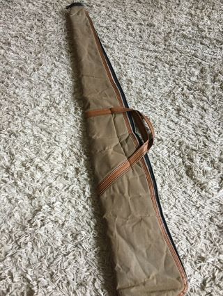 Vintage Weather Shield Soft Padded Gun Cases Canvas.  50”