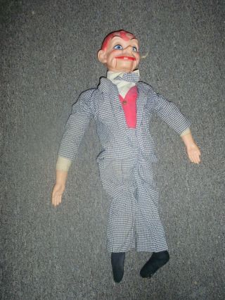 Vtg 30 " Mortimer Snerd Ventriloquist Doll Juro 1968