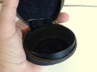Vintage Asahi Pentax Metal Hood For Takumar 28mm Lens & Leather Case