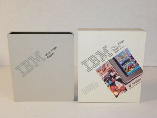 Vtg 1990 Ibm Os/2 Image Support Version 1.  1 Computer Pc Software Library Book