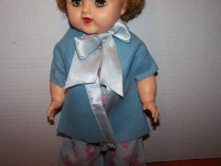 Vintage 14” To 16 " Baby Doll Pajamas & Robe Betsy Wetsy Type Dolls G71 - 6