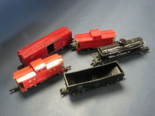 Vintage Set Of 5 American Flyer S Scale Trail Rail Freight Cars