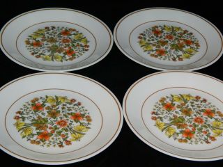 Set of 4 Vintage Corelle Indian Summer Luncheon Plates 2