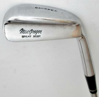 Vintage Macgregor Great Scot Chipper Steel Shaft 36 " Golf Club