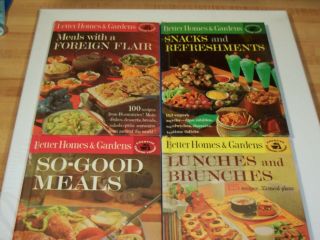 Better Homes and Gardens Cookbooks Vintage BHG Mid Century Modern 3