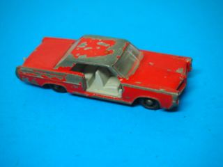 Vintage Matchbox Lesney No.  22 Red Pontiac Gp Sports Coupe For Restore/parts