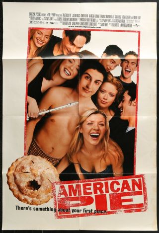 American Pie Shannon Elizabeth Vintage 1999 1 One Sheet Movie Poster 27 X 40