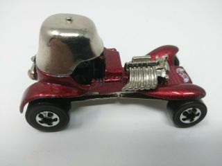 Mattel 1969 VINTAGE HOT WHEELS “Red Baron” Redline Wheels Die - Cast Car 3