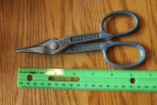 Wiss Duck Bill Tin Snips Vintage Cutters Tool No.  V - 13 7 " Usa Drop Forged Steel