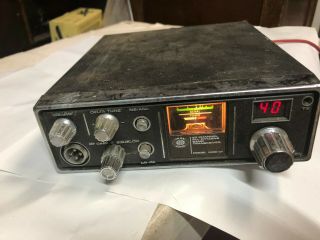 Vintage Tran - Sonic Mcb - 41 40 Channel Mobile Cb Radio Transceiver Works; Fast S&h