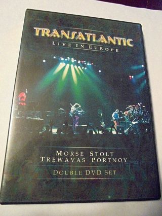 Transatlantic - Live In Europe - Double Dvd Set - - Vintage 2003 - Morse - Stolt - Look