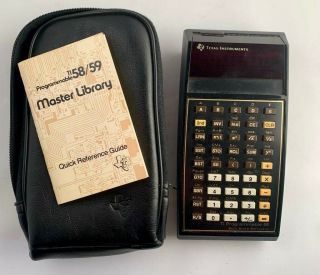 Vintage Texas Instruments Ti 58 Programmable Calculator Parts Repair