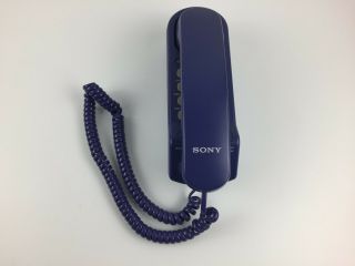Vintage Sony IT - B3 Corded Purple Telephone Landline Single Line 2